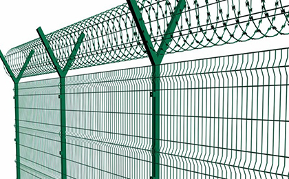 Triangle Bending Fence