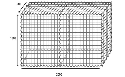 Welded gabion 